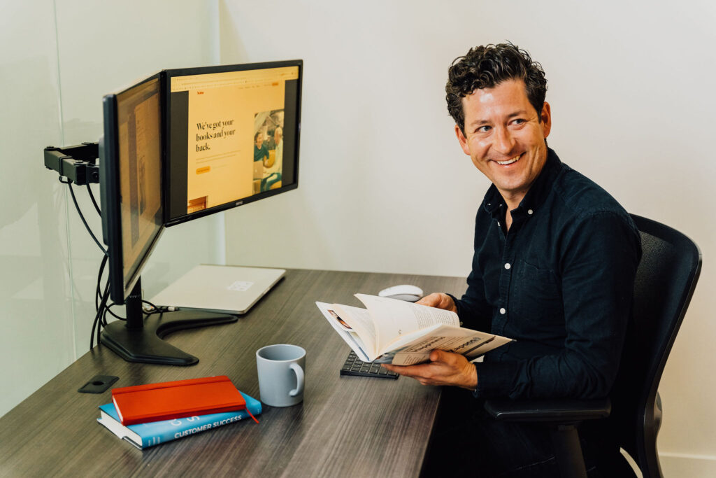 Joe Collins, founder of Avalon Accounting, a Victoria, B.C.-based online bookkeeping, accounting and financial advice service for small businesses. Photo supplied by Avalon Accounting.