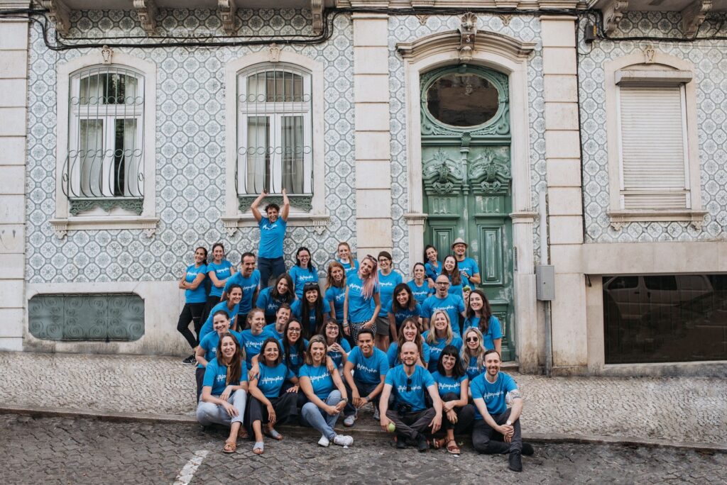 The Flytographer team. Photo supplied by Flytographer.