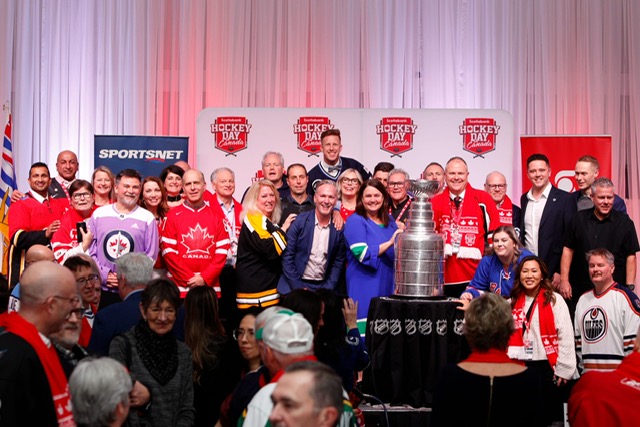 Scotiabank Hockey Day in Canada, Victoria 2024. Photo by Kevin Light.